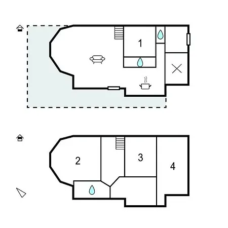 4 Bedroom Awesome In * Courtils